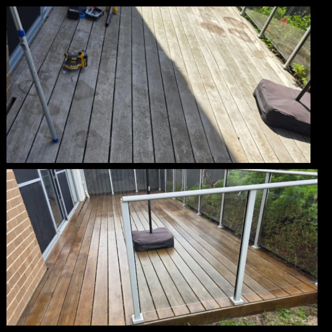 Balcony deck full restoration